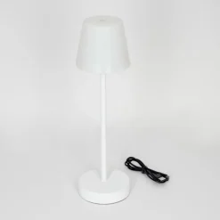 Lampe à poser Maza LED Blanc, 1 lumière