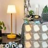Lampe à poser Maza LED Jaune, 1 lumière