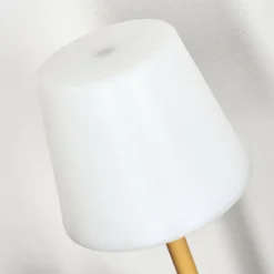 Lampe à poser Maza LED Jaune, 1 lumière