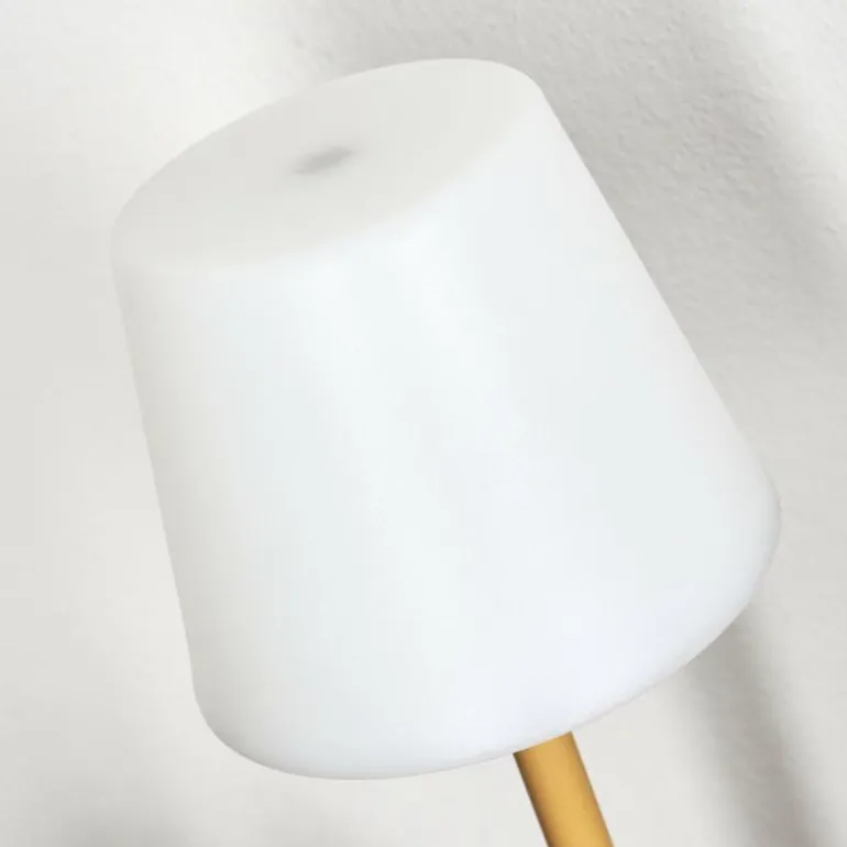Lampe à poser Maza LED Jaune, 1 lumière