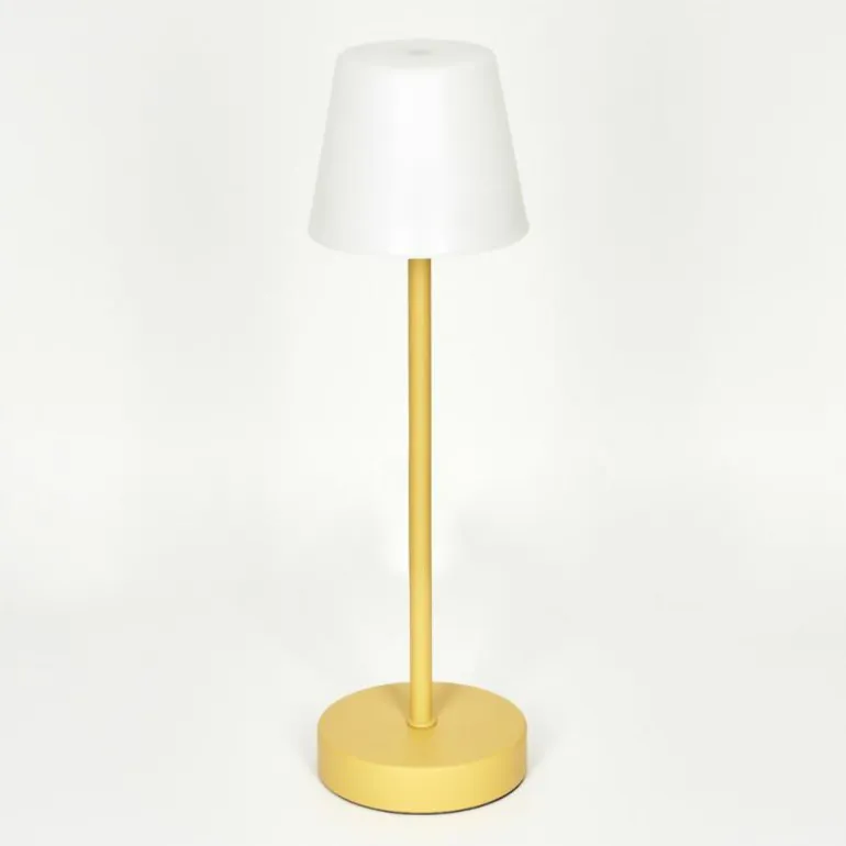 Lampe à poser Maza LED Jaune, 1 lumière