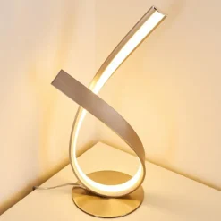 Lampe à poser Medle LED Nickel mat, 1 lumière
