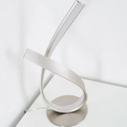 Lampe à poser Medle LED Nickel mat, 1 lumière