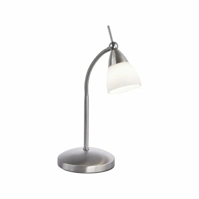 Lampe à poser Paul Neuhaus PINO LED Acier inoxydable, 1 lumière