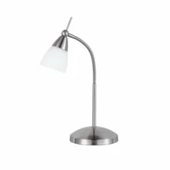 Lampe à poser Paul Neuhaus PINO Acier inoxydable, 1 lumière