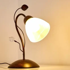 Lampe à poser Peccia Rouille, 1 lumière