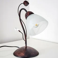 Lampe à poser Peccia Rouille, 1 lumière