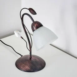 Lampe à poser Peccia Rouille, 1 lumière
