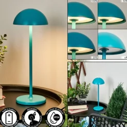 Lampe à poser Pelaro LED Bleu, 1 lumière