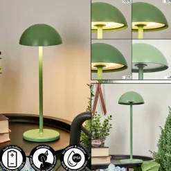 Lampe à poser Pelaro LED Vert, 1 lumière