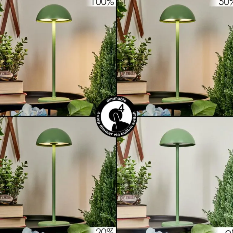 Lampe à poser Pelaro LED Vert, 1 lumière