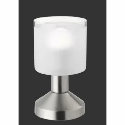 Lampe à poser Reality Gral Nickel mat, 1 lumière