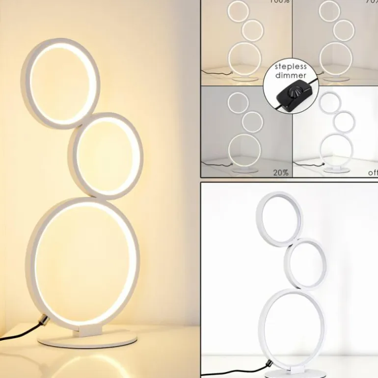 Lampe à poser Rodekro LED Blanc, 1 lumière