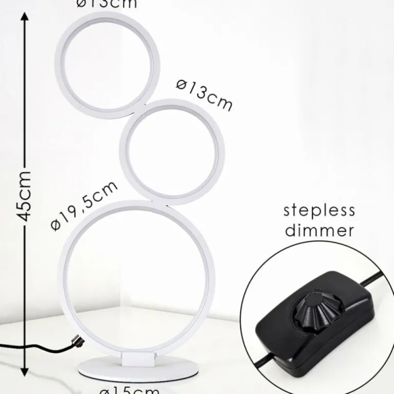 Lampe à poser Rodekro LED Blanc, 1 lumière