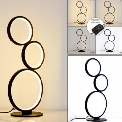 Lampe à poser Rodekro LED Noir, 1 lumière