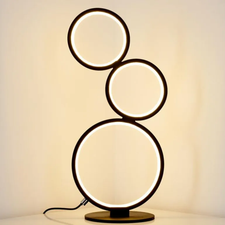 Lampe à poser Rodekro LED Noir, 1 lumière