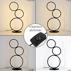 Lampe à poser Rodekro LED Noir, 1 lumière