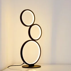 Lampe à poser Rodekro LED Noir, 1 lumière