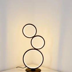 Lampe à poser Rodekro LED Noir, 1 lumière