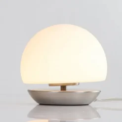 Lampe à poser Steinhauer Ancilla LED Acier inoxydable, 1 lumière