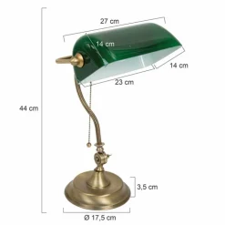 Lampe à poser Steinhauer Mexlite Bronze, 1 lumière