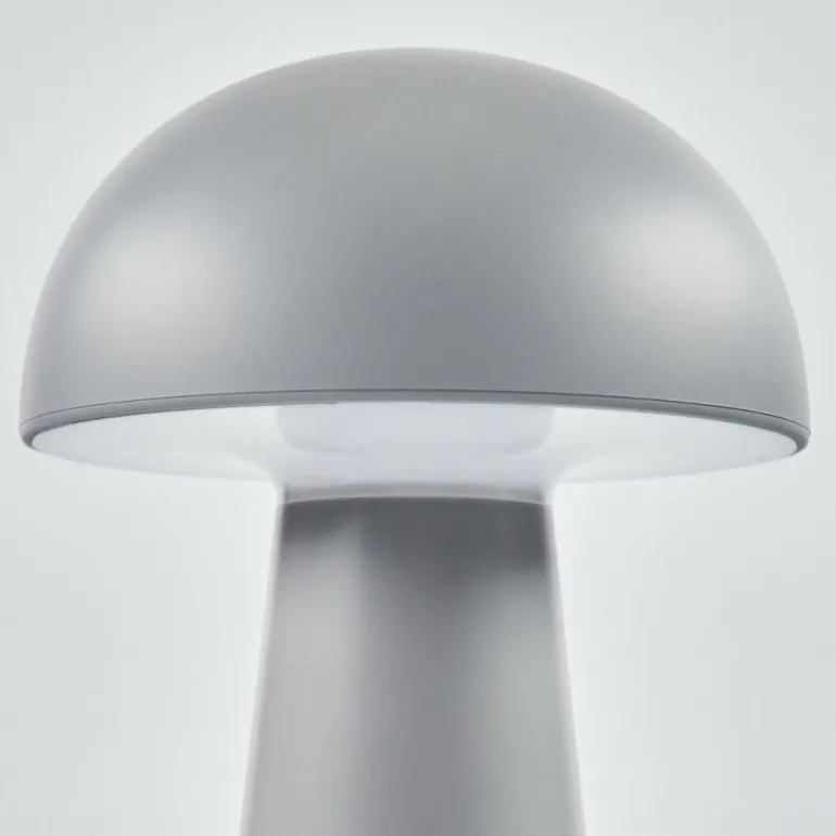 Lampe à poser Telve LED Gris, 1 lumière