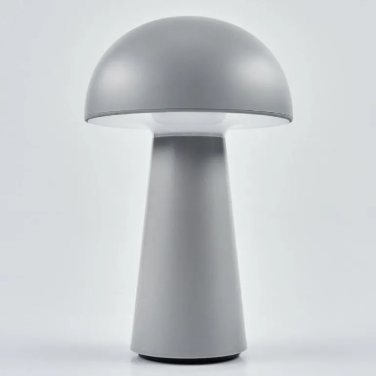 Lampe à poser Telve LED Gris, 1 lumière
