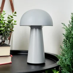 Lampe à poser Telve LED Gris, 1 lumière
