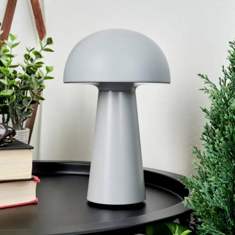Lampe à poser Telve LED Gris, 1 lumière