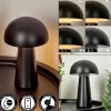 Lampe à poser Telve LED Noir, 1 lumière