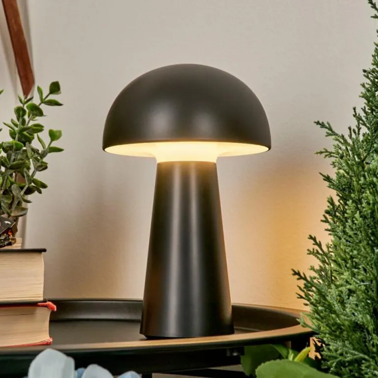 Lampe à poser Telve LED Noir, 1 lumière