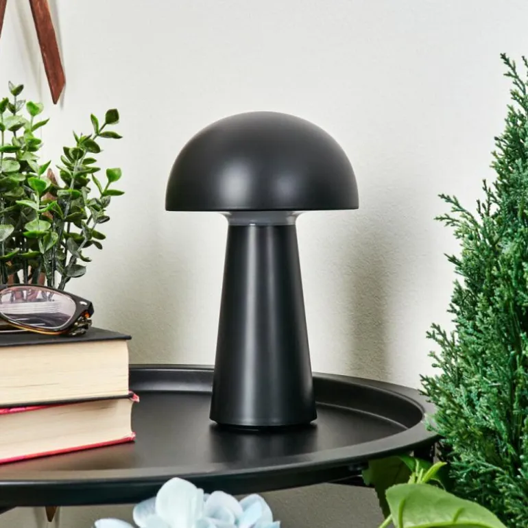 Lampe à poser Telve LED Noir, 1 lumière