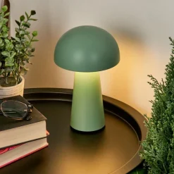 Lampe à poser Telve LED Vert, 1 lumière