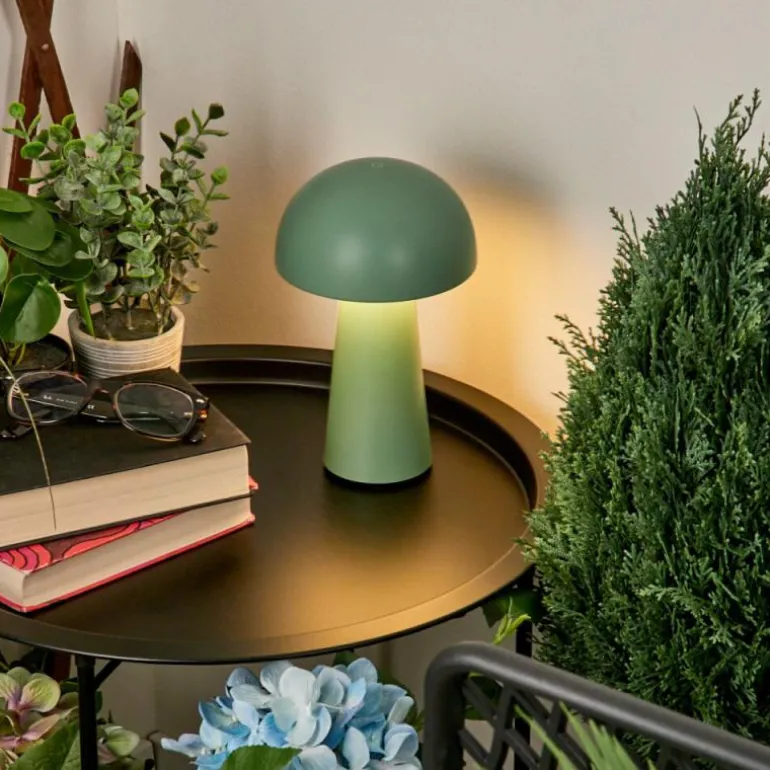 Lampe à poser Telve LED Vert, 1 lumière