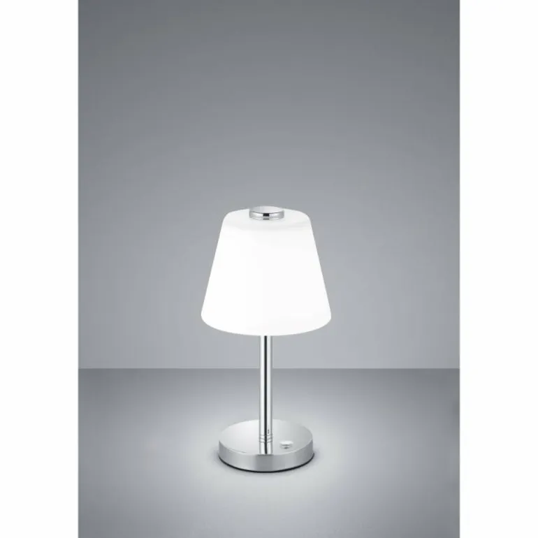 Lampe à poser Trio EMERALD LED Chrome, 1 lumière