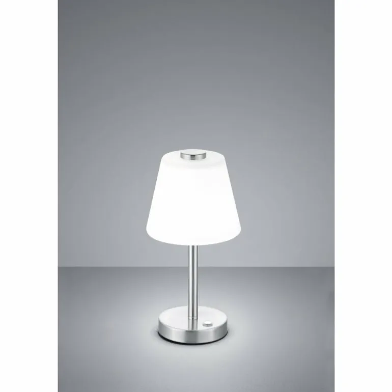 Lampe à poser Trio EMERALD LED Nickel mat, 1 lumière