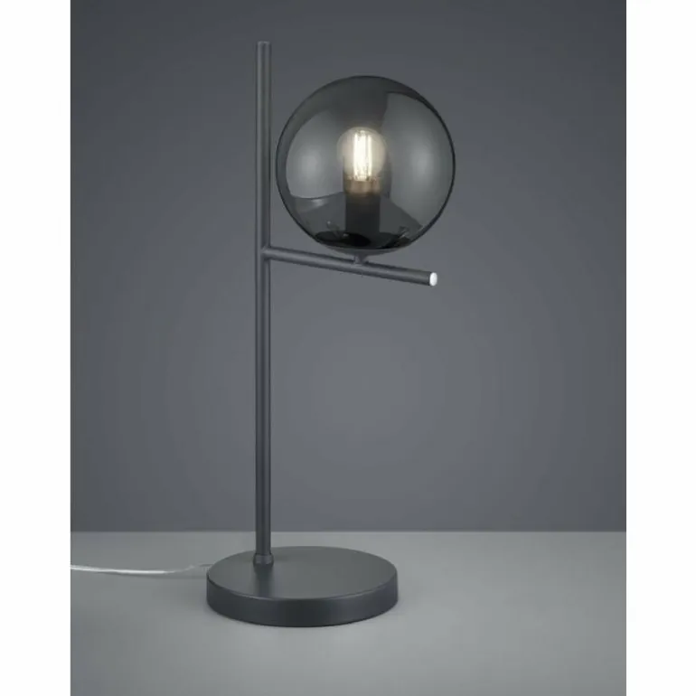 Lampe à poser Trio Leuchten PURE Anthracite, 1 lumière