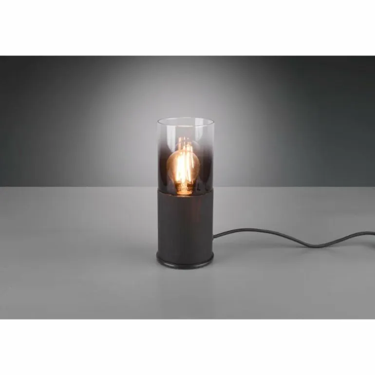 Lampe à poser Trio Leuchten ROBIN Noir, 1 lumière