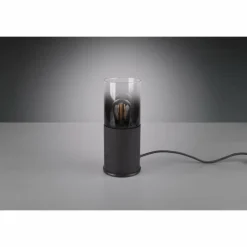 Lampe à poser Trio Leuchten ROBIN Noir, 1 lumière