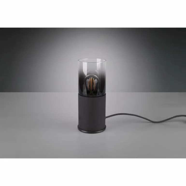 Lampe à poser Trio Leuchten ROBIN Noir, 1 lumière