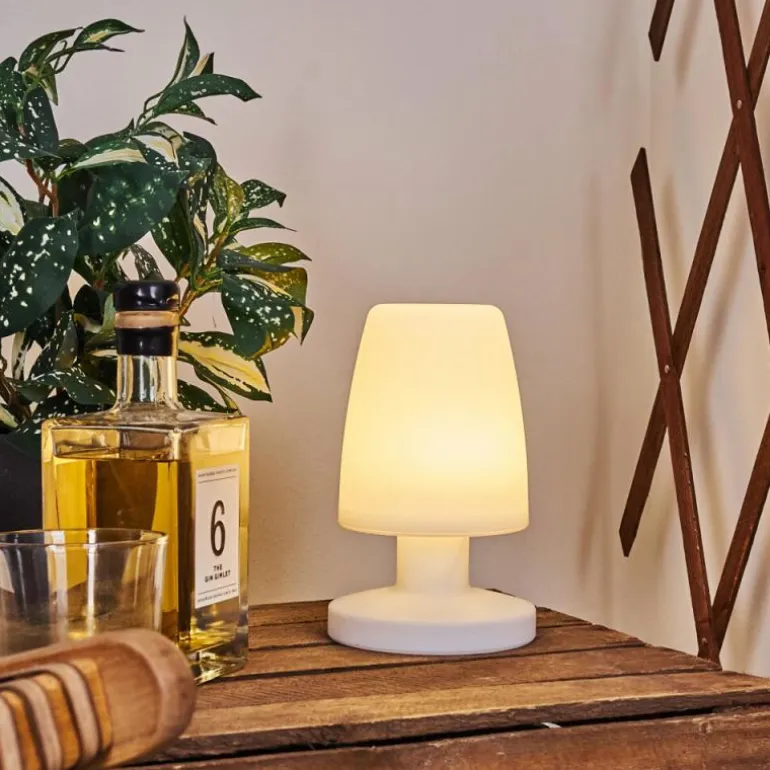 Lampe à poser Vallardo LED Blanc, 1 lumière