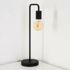 Lampe à poser Valocolla Noir, 1 lumière