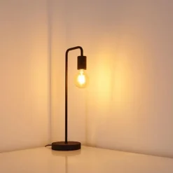 Lampe à poser Valocolla Noir, 1 lumière