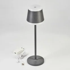 Lampe à poser Walt LED Anthracite, 1 lumière