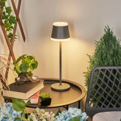 Lampe à poser Walt LED Anthracite, 1 lumière