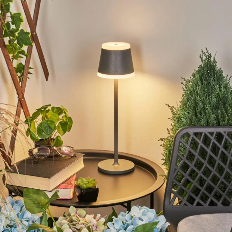 Lampe à poser Walt LED Anthracite, 1 lumière
