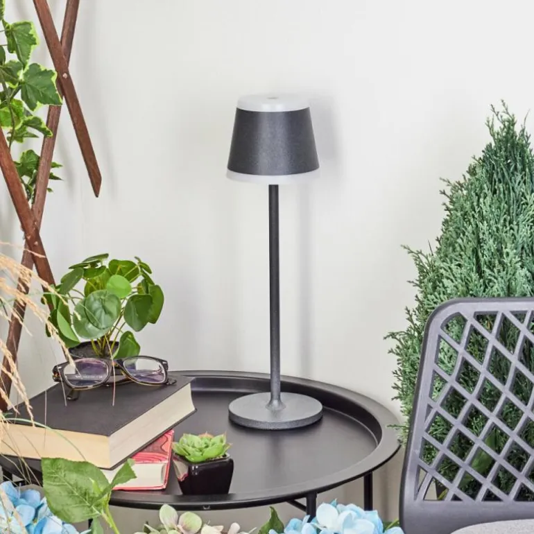 Lampe à poser Walt LED Anthracite, 1 lumière