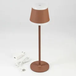Lampe à poser Walt LED Rouille, 1 lumière