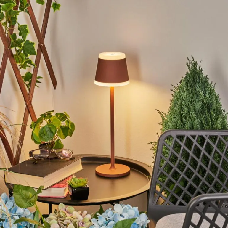 Lampe à poser Walt LED Rouille, 1 lumière