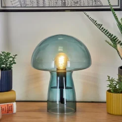 Lampe Champignon Almagre Lampe à poser Noir, 1 lumière